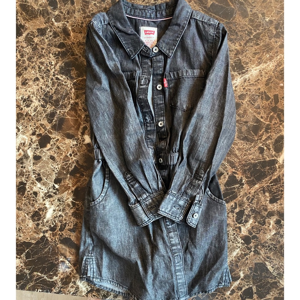 Toddler Girls Jean Dress
